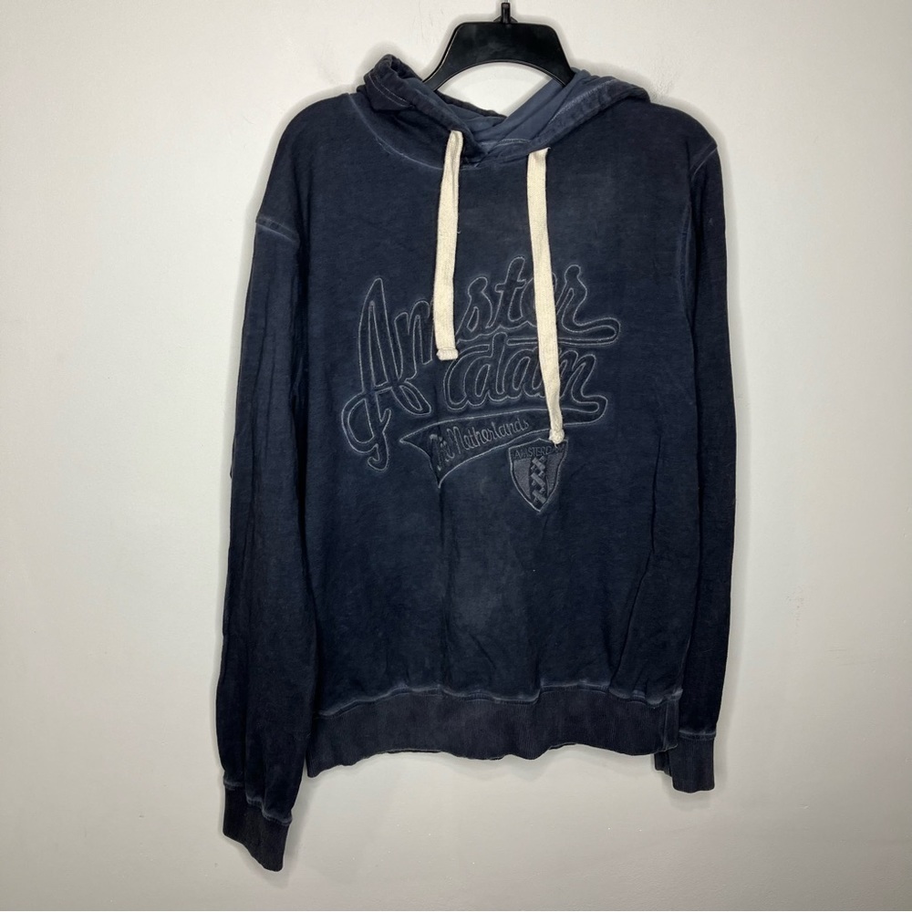 Fox Originals Amsterdam The Netherlands hoodie‎ navy blue size 2XL